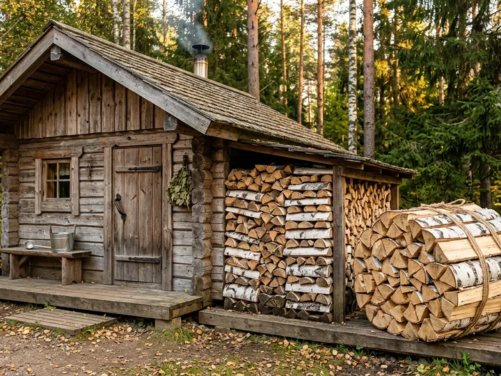 Дровник под ключ — Электроугли